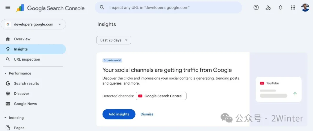 Google GSC重大更新_首次打通网站与社媒搜索数据